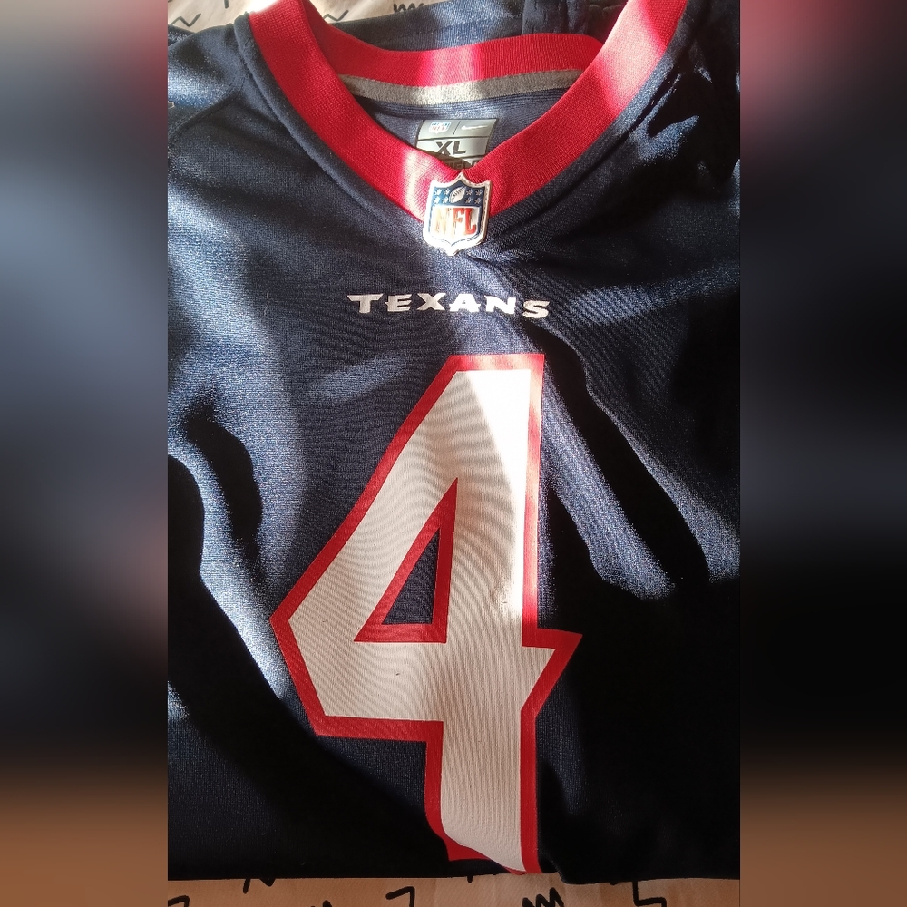 NFL Watson 4 Texans jersey